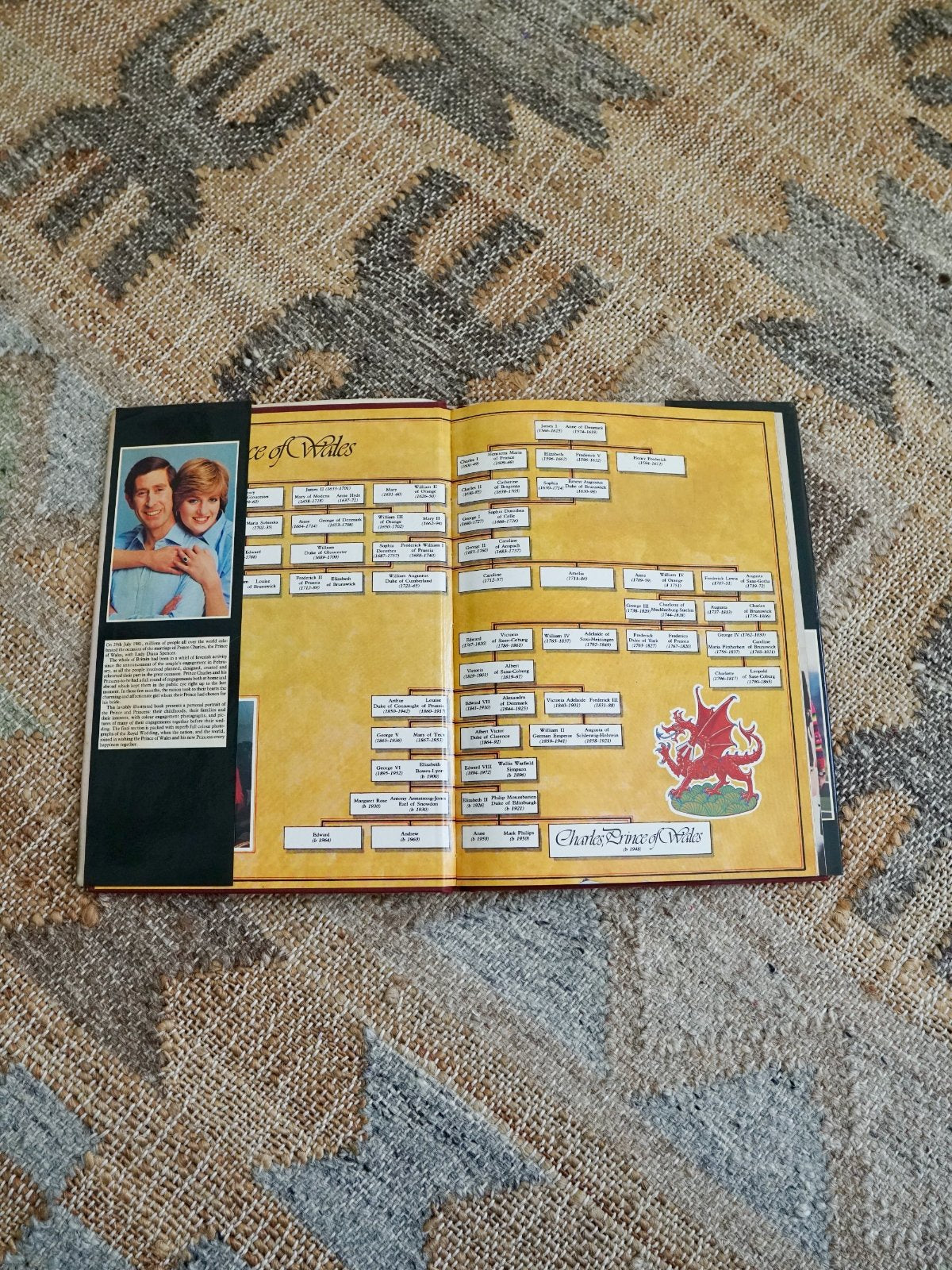 Vintage The Royal Wedding Hardcover Book-closiTherapi | vinTage