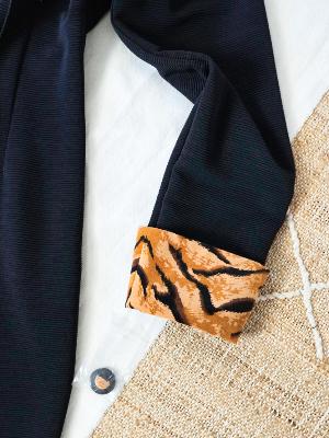 Vintage Tiger Ribbed Jumpsuit-closiTherapi | vinTage