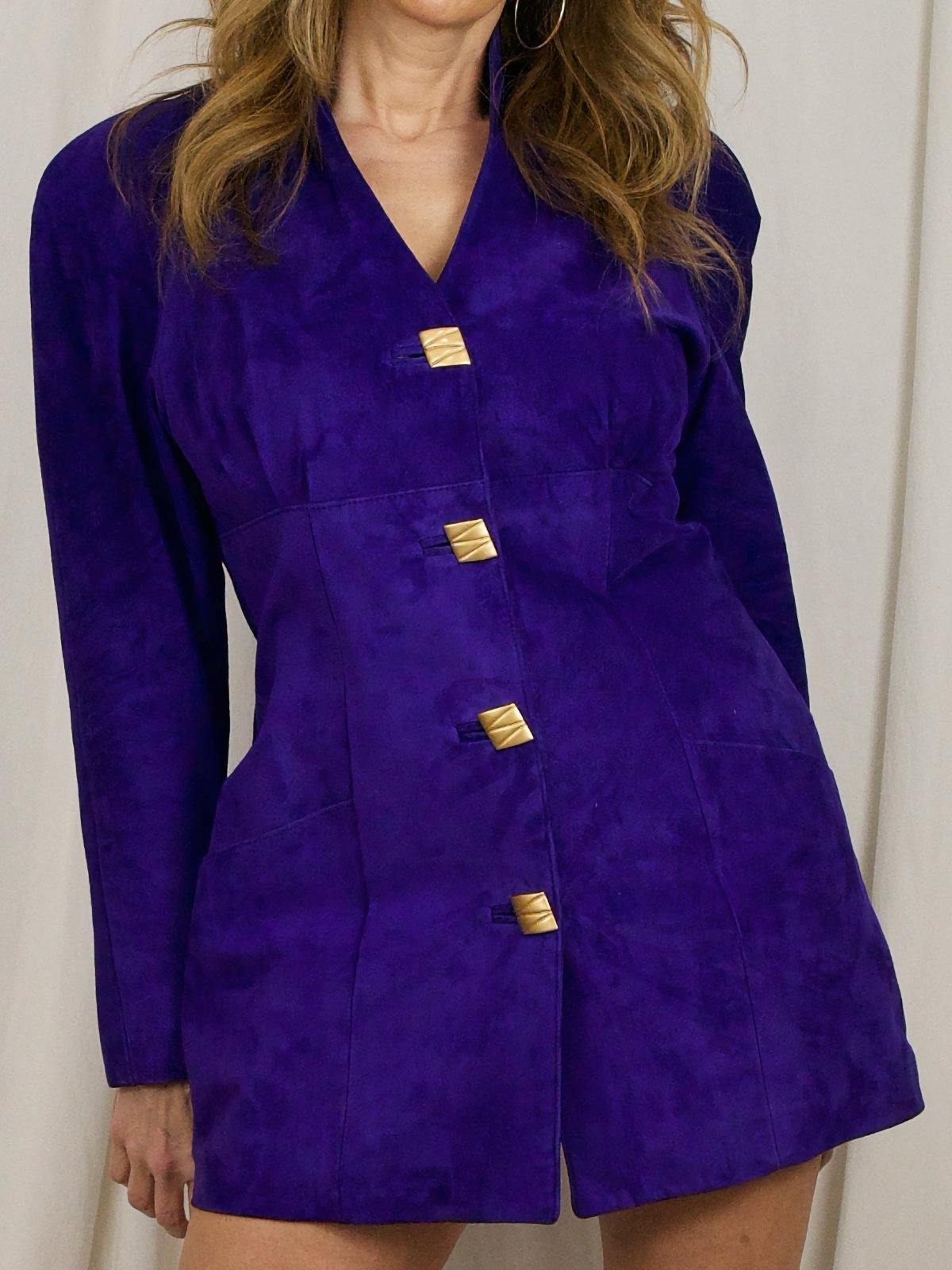 Vintage Ultraviolet Suede Set-closiTherapi | vinTage