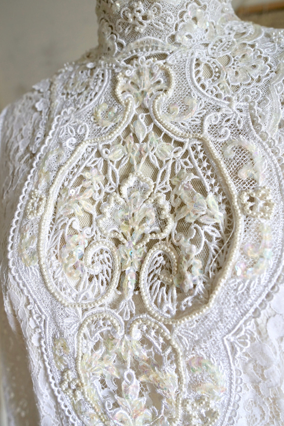 Vintage Victorian Jessica McClintock Lace Top-closiTherapi | vinTage