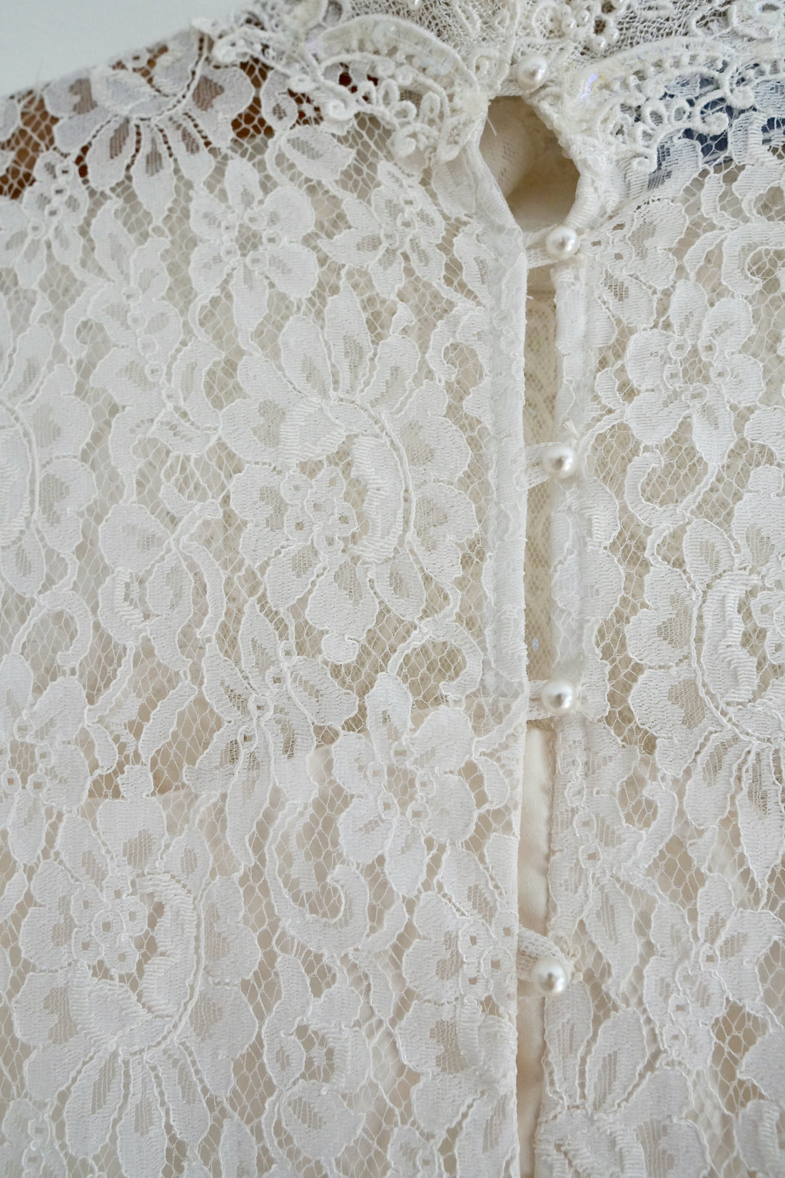 Vintage Victorian Jessica McClintock Lace Top-closiTherapi | vinTage