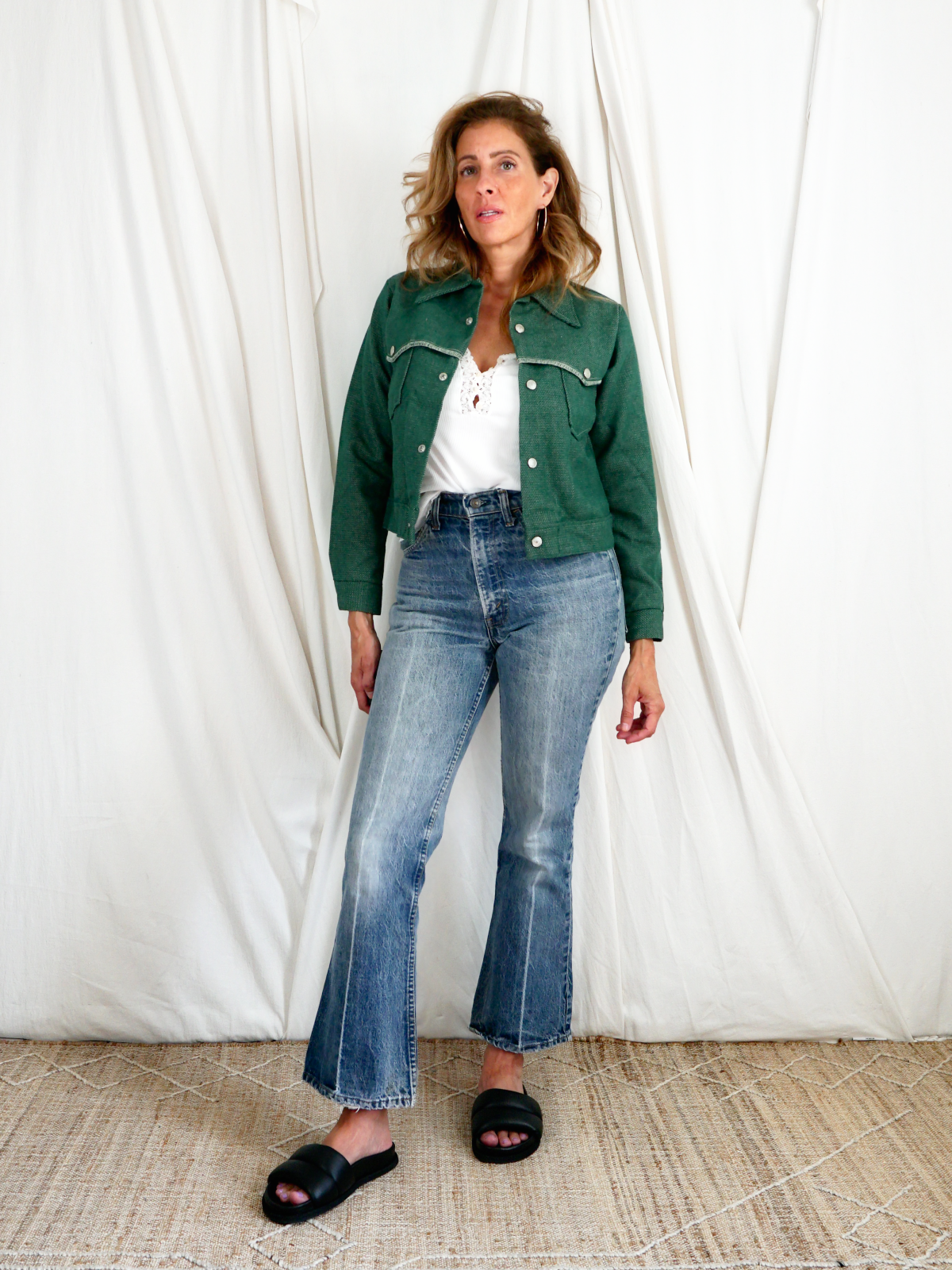 Vintage Western Evergreen Jacket-closiTherapi | vinTage