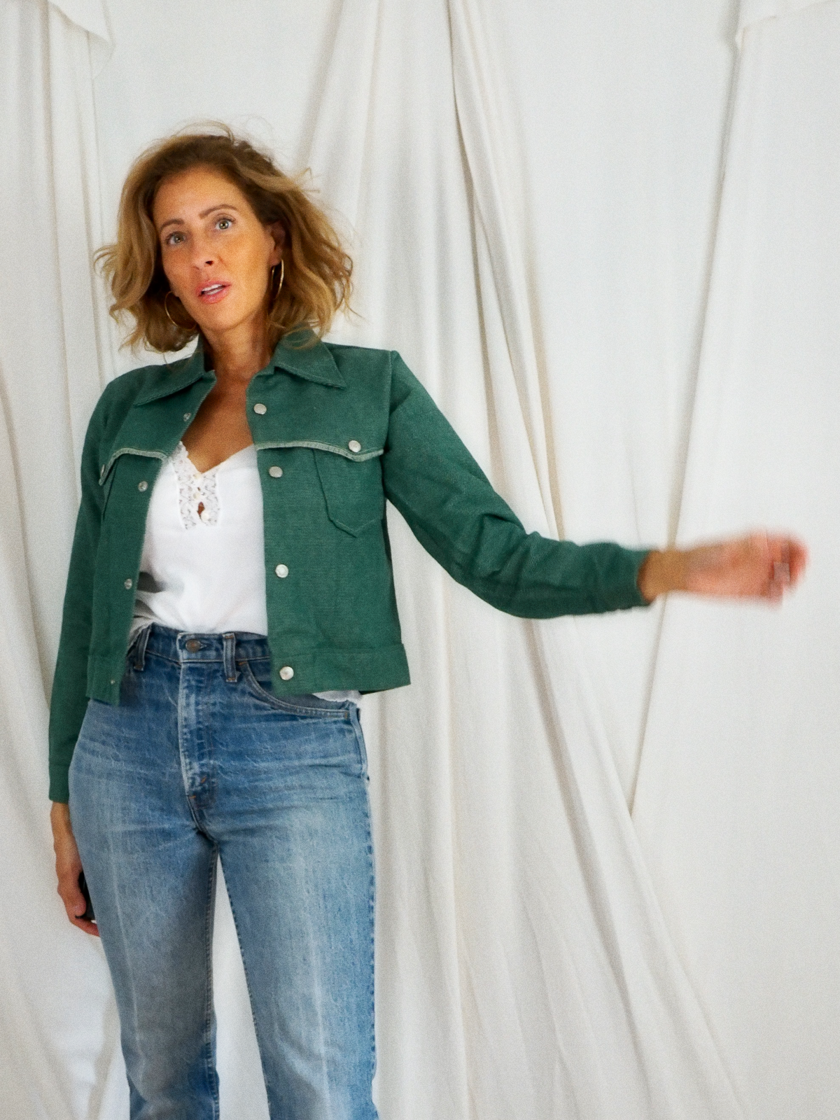 Vintage Western Evergreen Jacket-closiTherapi | vinTage