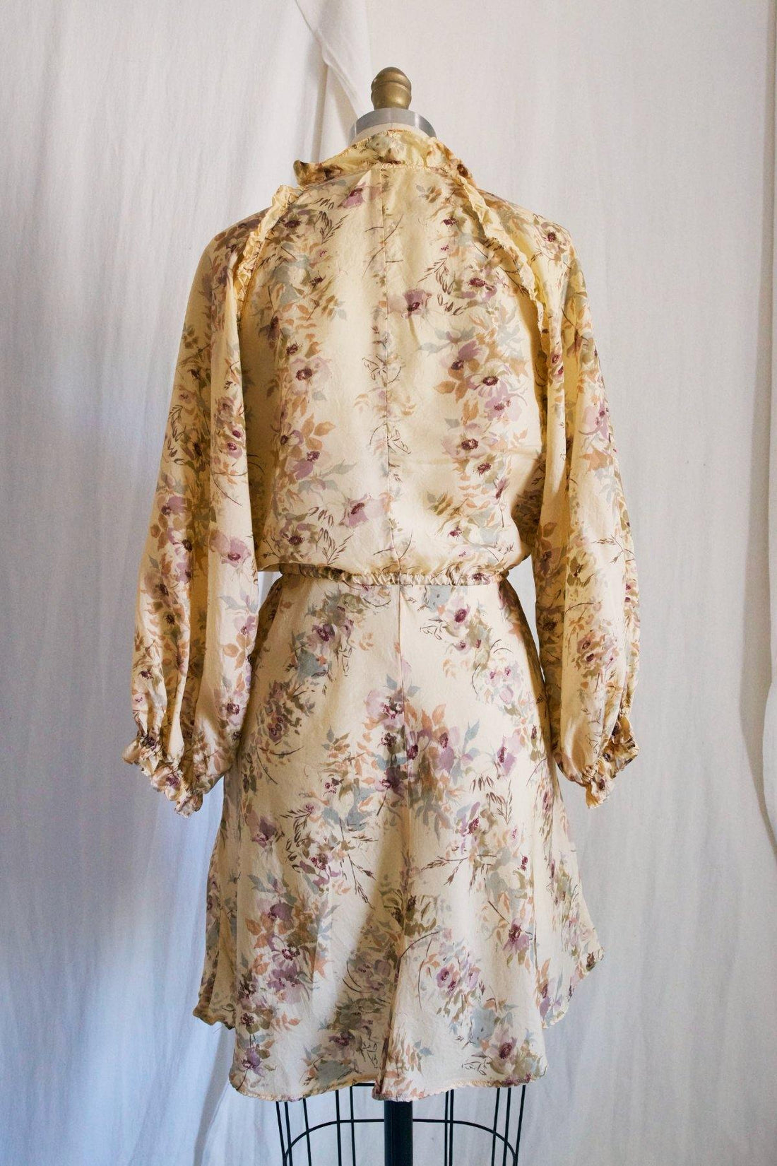 Vintage Wildflower Peasant Dress-closiTherapi | vinTage