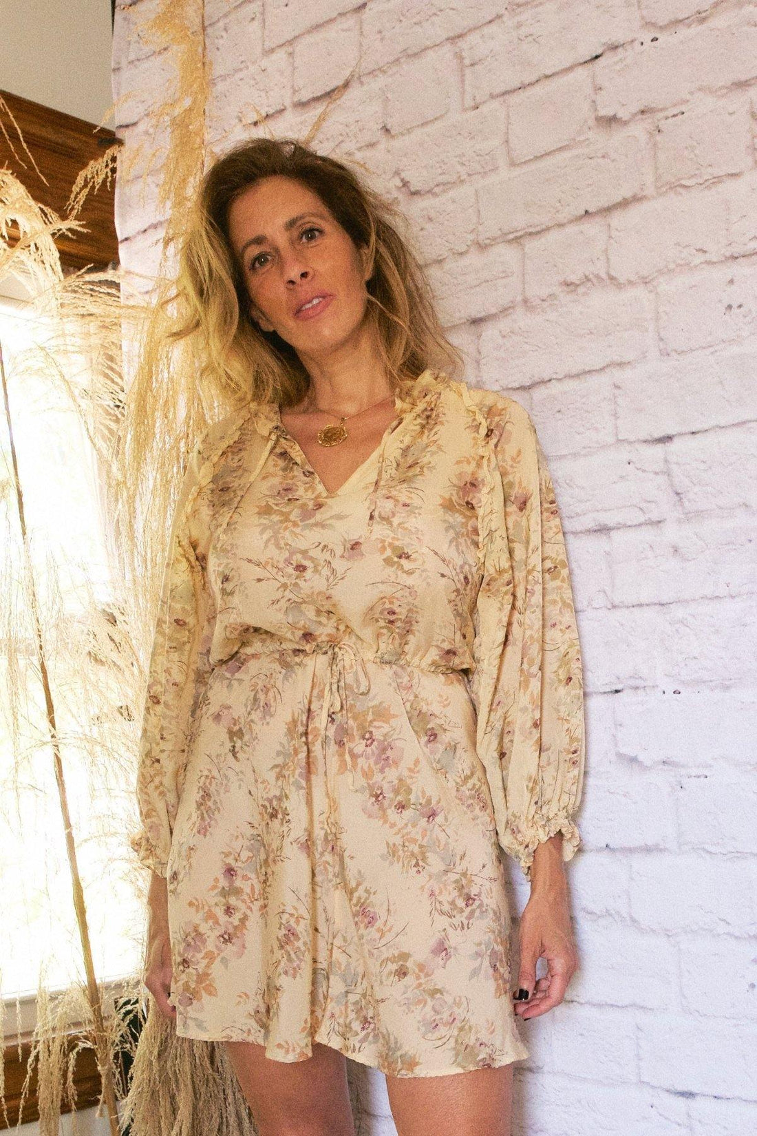 Vintage Wildflower Peasant Dress-closiTherapi | vinTage