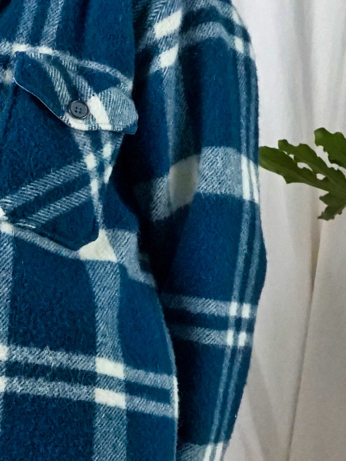 Vintage Woolrich Indigo Plaid Jacket-closiTherapi | vinTage