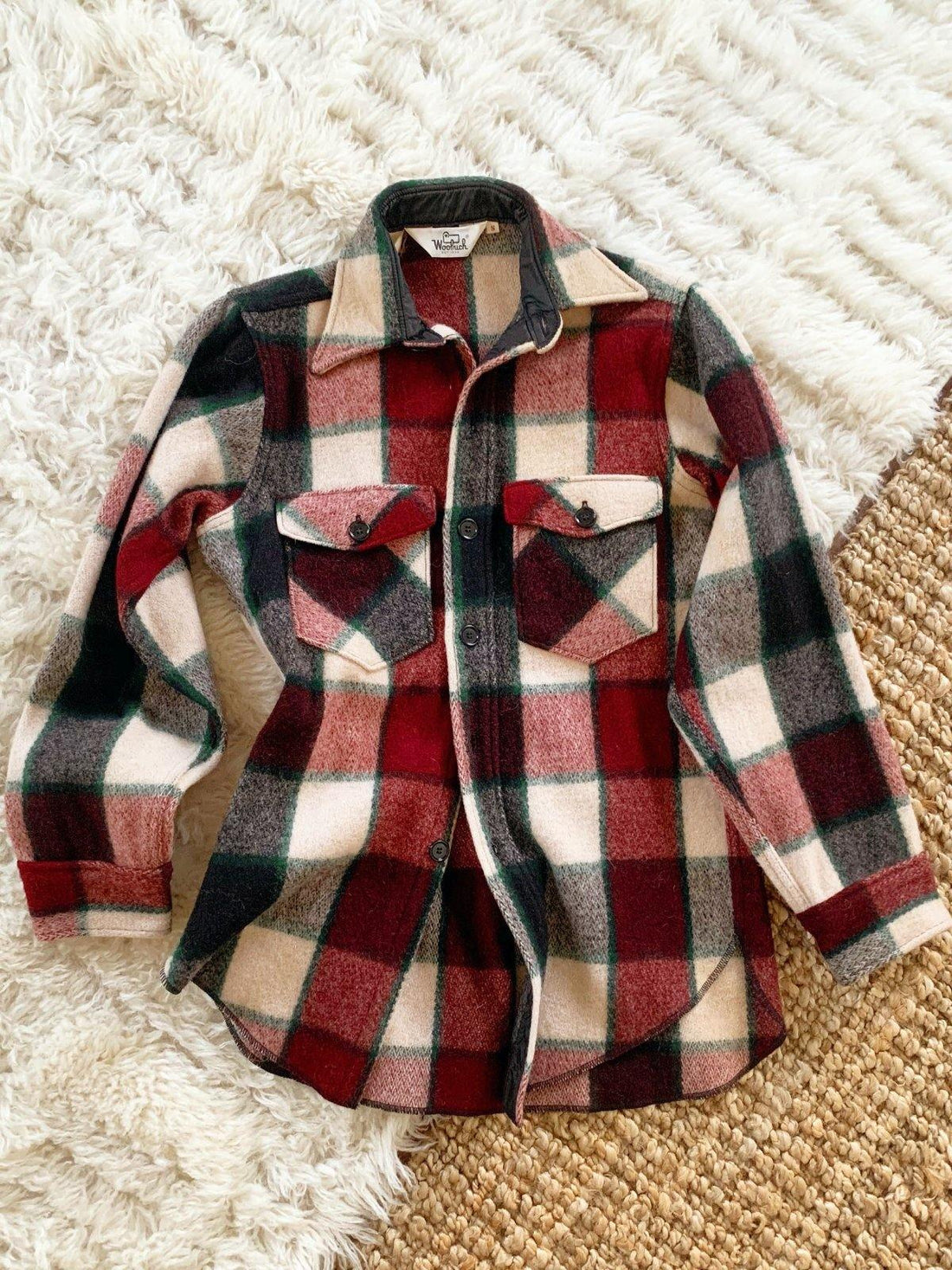 Vintage Woolrich Plaid Shirt Jacket-closiTherapi | vinTage